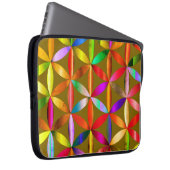 The Amazing Flower of Life on an Electronics Bag Laptopschutzhülle (Vorne Rechts)