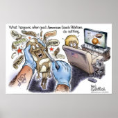 The American Couch Potato Poster (Vorne)