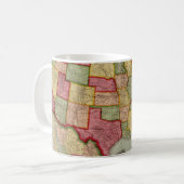 The American Gewerkschaft Railroad Map of the USA, Kaffeetasse (Vorderseite Links)