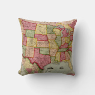 The American Gewerkschaft Railroad Map of the USA, Kissen