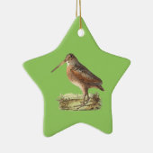 The American Woodcock (Rusticola minor) NY Bird Keramikornament (Rechts)