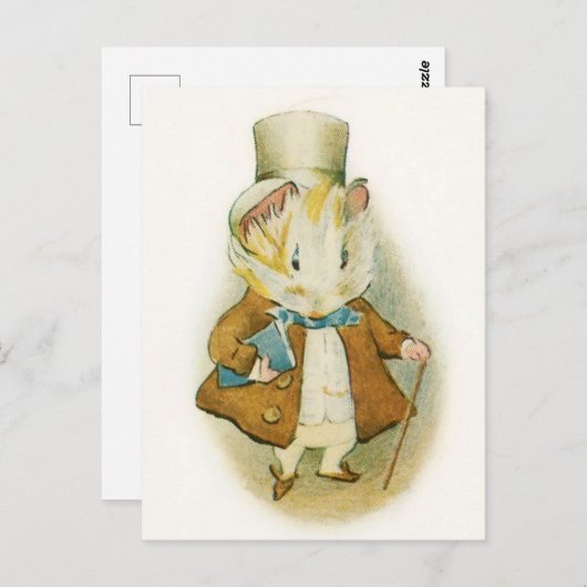 “The Amiable Guinea Pig” by Beatrix Potter Postkarte (Vorne/Hinten)