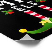 The Amigo Elf Christmas Matching Pajama Poster (Ecke)