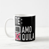The Amo Quila Tequila Liquor Shot Alcohol Party Kaffeetasse (Links)