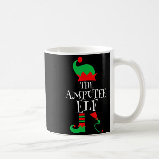 The Amputee Elf Christmas Funny Limb Surgery Joke  Kaffeetasse