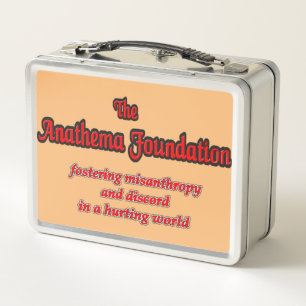 The Anathema Foundation Metall Brotdose