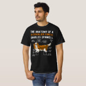 The Anatomy Of A Cavalier King Charles Spaniell T-Shirt (Vorne ganz)