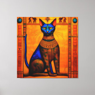 The Ancient Egyptian Cat Bastet Leinwanddruck