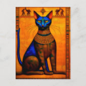 The Ancient Egyptian Cat Bastet Postkarte (Vorderseite)