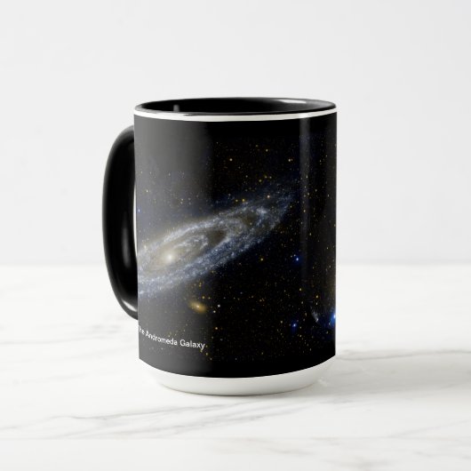 The Andromeda Galaxy Tasse (Vorderseite Links)