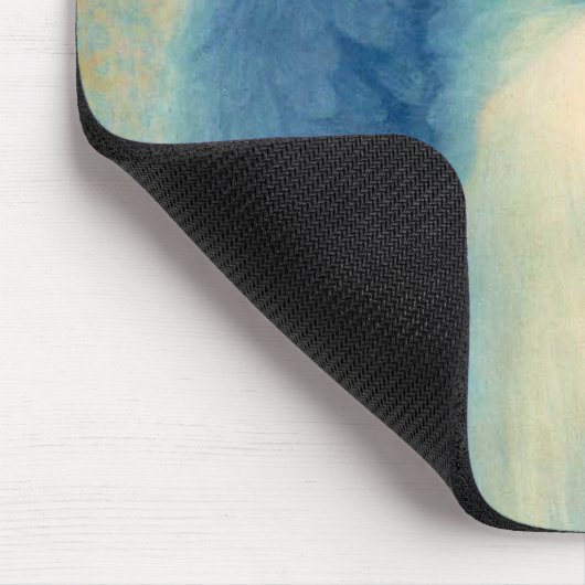 The Angel by William Baxter Closson Mousepad (Ecke)