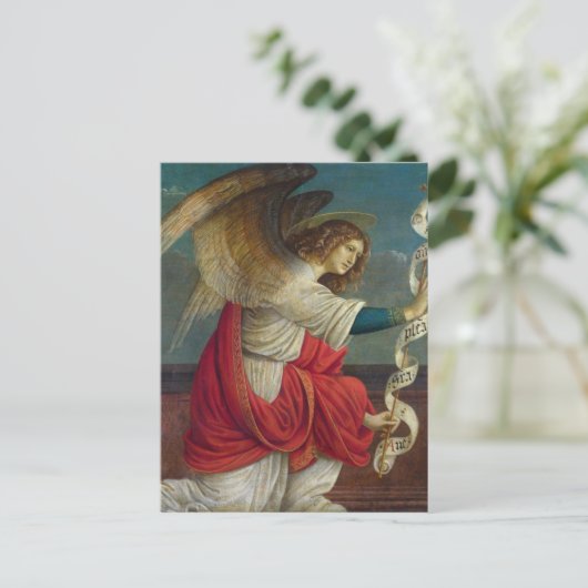 The Angel Gabriel - Gaudenzio Ferrari Postkarte (Stehend Vorderseite)