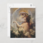 *The Angel's Message* von George Hillyard Swanstat Postkarte (Vorne/Hinten)