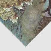 "The Angels" von Edmund Dulac Seidenpapier (Ausschnitt)