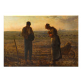The Angelus, 1857-1859 von Jean-Francois Millet Fotodruck (Vorne)