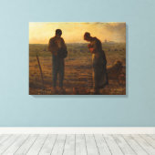 The Angelus, 1857-1859 von Jean-Francois Millet Leinwanddruck (Insitu (Holzboden))