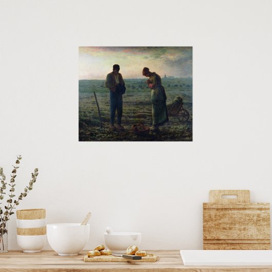 The Angelus, 1857-59 Poster (Küche)