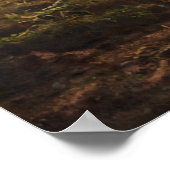 The Angelus by Jean-Francois Millet Poster (Ecke)