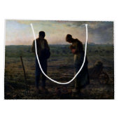 The Angelus, Jean-Francois Millet, 1857-1859 Große Geschenktüte (Rückseite)