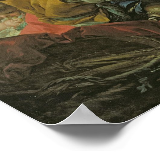 The Angler, 1759 Poster (Ecke)