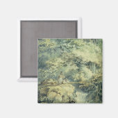 The Angler, 1794 (mit Grafit auf Papier) Magnet (Vorderseite/Rückseite)