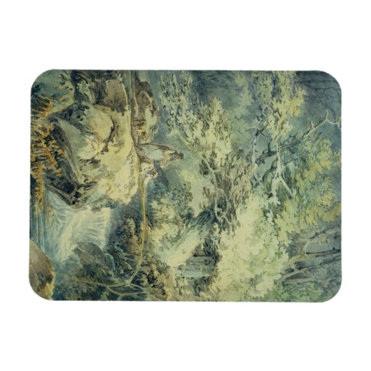 The Angler, 1794 (mit Grafit auf Papier) Magnet (Horizontal)