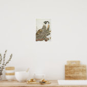 The Angry Drinker, Kiyomitsu II, 1830 Poster (Küche)