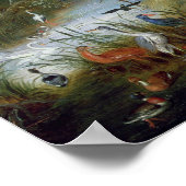 The Animals entering Noah's Ark Poster (Ecke)