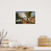 The Animals entering Noah's Ark Poster (Küche)