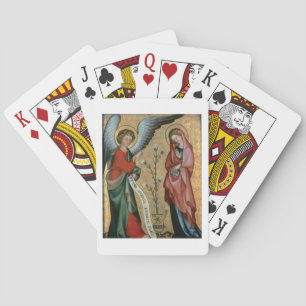 The Annunciation, c.1330 (oil on panel) Spielkarten