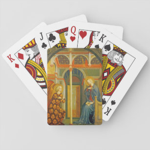 The Annunciation, c. 1423-24 Spielkarten