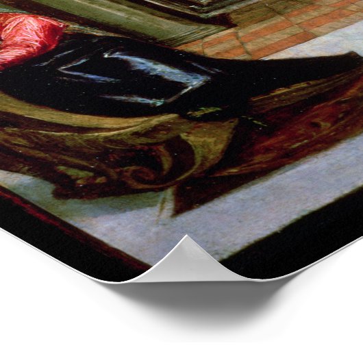 The Annunciation, c.1570-73 Poster (Ecke)