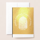 The Annunciation of the Lord Folienkarte (Rückseite mit Umschlag)