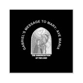 The Annunciation of the Lord Gummistempel (Prägung)