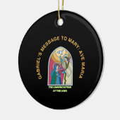 The Annunciation of the Lord Keramik Ornament (Links)