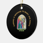 The Annunciation of the Lord Keramik Ornament (Links)