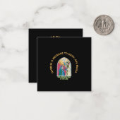 The Annunciation of the Lord Mitteilungskarte (Vorderseite/Rückseite Beispiel)