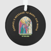 The Annunciation of the Lord Ornament (Rückseite)
