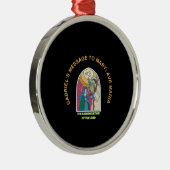 The Annunciation of the Lord Ornament Aus Metall (Rechts)