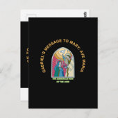 The Annunciation of the Lord Postkarte (Vorne/Hinten)