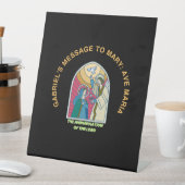 The Annunciation of the Lord Sockelschild (In Situ)