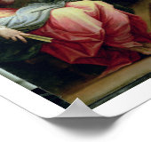 The Annunciation (oil on panel) 3 Poster (Ecke)