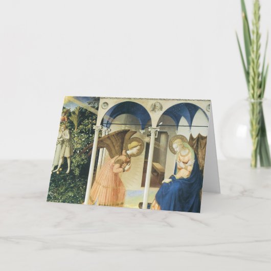 The Annunitation by Fra Angelico Karte (Vorderseite)
