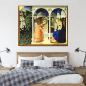 The Annunitation by Fra Angelico Leinwanddruck (Insitu (Schlafzimmer))