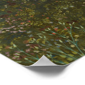 The Annunitation by Fra Angelico Poster (Ecke)