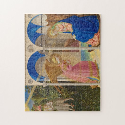 The Annunitation by Fra Angelico Puzzle (Vertikal)
