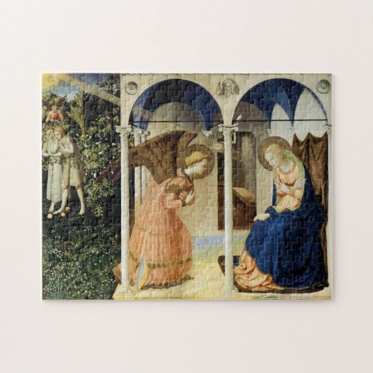 The Annunitation by Fra Angelico Puzzle (Horizontal)