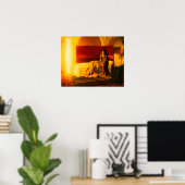 The Annunitation by Henry Ossawa Tanner Poster (Heimbüro)