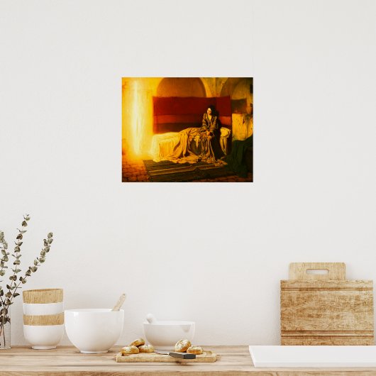 The Annunitation by Henry Ossawa Tanner Poster (Küche)