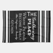 "The Ansammlung Place" Personalisiertes Küchentuch (Horizontal)